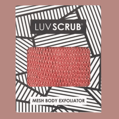 Luv Scrub Mesh Exfoliator - The Blushing Cow