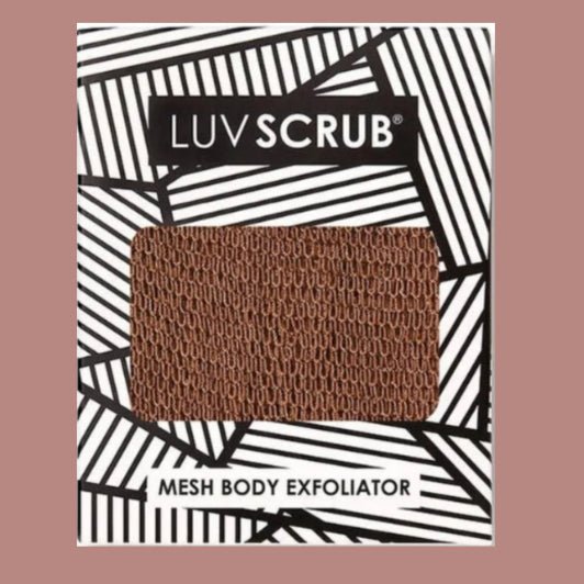 Luv Scrub Mesh Exfoliator - The Blushing Cow