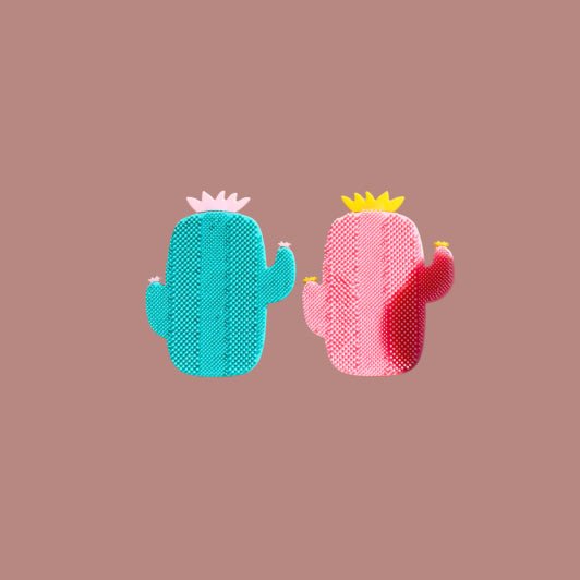 Silicone Cactus Bikini/ Body Scrubber - The Blushing Cow